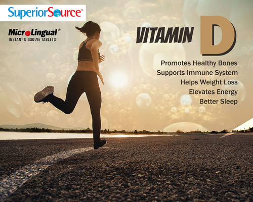 Vitamina D3, 10000 Ui, Comprimidos Sublinguais Super Source - Imagem 10