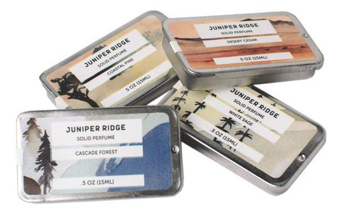 Solid Perfume Juniper Ridge Desert Cedar 15ml Unisex - Imagem 6