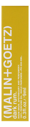 Óleo De Perfume Malin + Goetz Dark Rum 9ml Perfum Unissex - Imagem 5