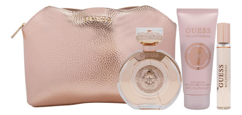 Conjunto De Presente Perfume Guess Bella Vita Rosa Para Mulh - Imagem 2