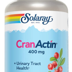 Suplemento Solaray Cranactin, Extrato De Cranberry, 400 Mg (