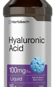 Suplemento Horbäach Ácido Hialurônico Líquido 100mg 473ml Mi