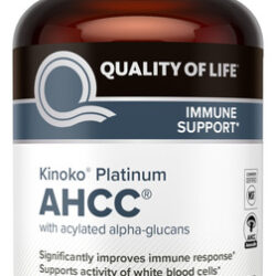 Suplemento Quality Of Life Premium Kinoko Platinum Ahcc 750m