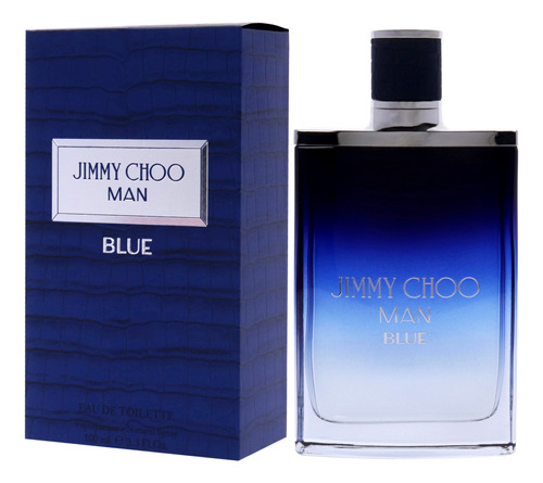 Perfume Jimmy Choo Jimmy Choo Man Blue Edt Spray 100ml Para - Imagem 4