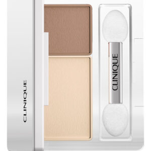 Eye Shadow Clinique All About Shadow Duo Ivory Bisque/bronze