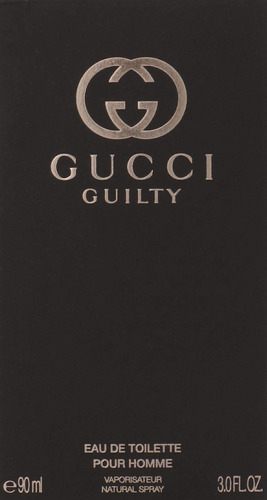 Spray De Água De Toilette Gucci Guilty By Gucci Para Homens,