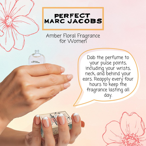Perfume Marc Jacobs Perfect Eau De Parfum 5ml Para Mulheres - Imagem 3