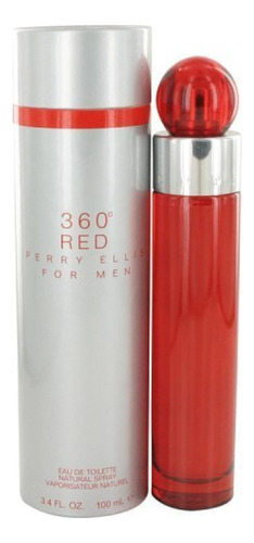 Perfume Perry Ellis 360 Red Edt 100ml Spray Para Homens