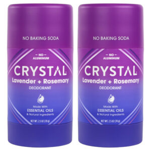 Desodorante Crystal Essence Magnesium Solid Stick 75ml X2