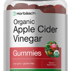 Suplemento Horbaach Organic Apple Cider Vinagre Gummies 60