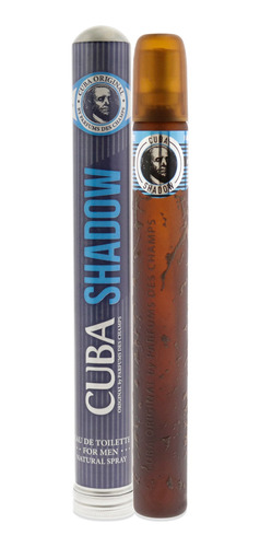 Cuba Shadow By Cuba Para Homens - Spray Edt De 1,17 Onças