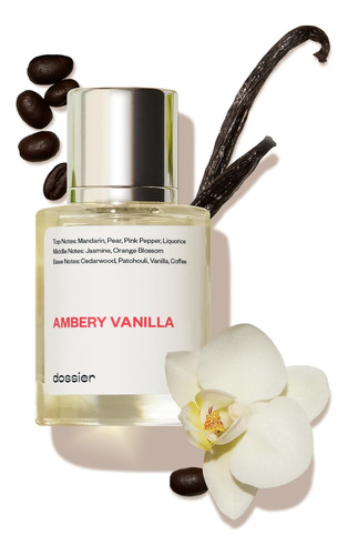 Perfume Dossier Pure Fragrance Ambery Vanilla Eau De Parfum
