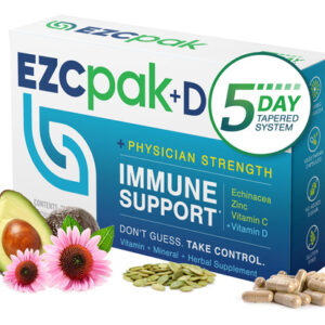 Suplemento Ezc Pak+d, Reforço Do Sistema Imunológico De 5 Di