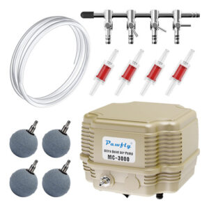 Bomba De Ar Pawfly 254 Lph 7w Comercial Ajustável Quiet Oxyg