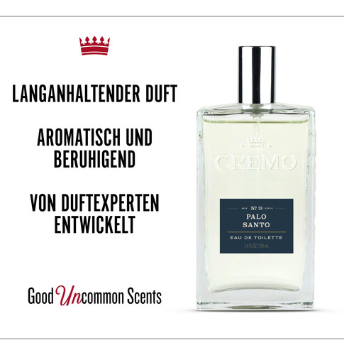 Perfume Cremo Spray Cologne Palo Santo 100ml Para Homens - Imagem 3