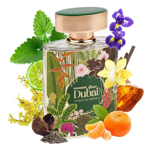 Perfume Al Haramain Green Dubai Unissex 100ml Edp Spray - Imagem 2