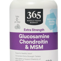 Suplemento 365 Da Whole Foods Market: Glucosamina E Condroit