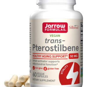 Jarrow Formulas Pterostilbeno 50 Mg 60 Cápsulas Vegetais