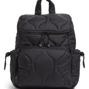 Mochila Vera Bradley Featherweight Black Nylon
