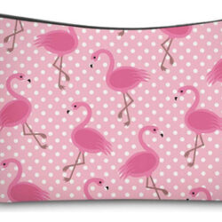 Bolsa De Maquiagem Aiphamy Cute Travel Cosmetic Pouch Pink F