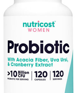 Probiótico Nutricost Women 10 Bilhões De Cápsulas Cfu 120