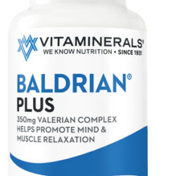 Suplemento Vitaminerals 33+ Baldrian® Plus Relaxing 120 Tabl
