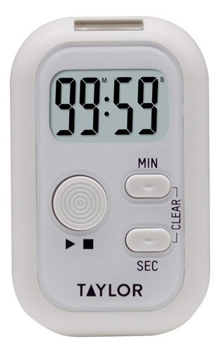 Timer Taylor Precision Products Multi-alert Digital White - Imagem 4