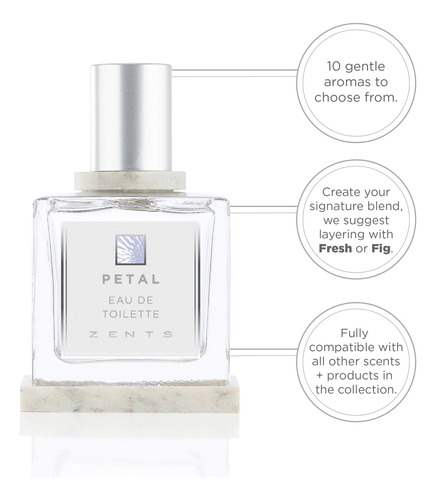 Perfume Zents Eau De Perfume Petal Lily Of The Valley 50ml - Imagem 6