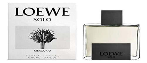 Perfume Loewe Solo Mercurio Eau De Parfum 100ml Para Homens
