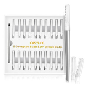 Ferramenta De Dermaplanagem Cosylife Para Rosto Com 20 Recar