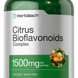 Suplemento Horbäach Citrus Bioflavonóides 1500mg 300 Cápsula