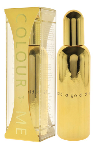 Colour Me Gold Da Milton-lloyd Para Homens Spray Edp De 3 - Imagem 4
