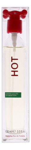 Perfume United Colors Of Benetton Hot Edt Spray Para Mulhere - Imagem 4