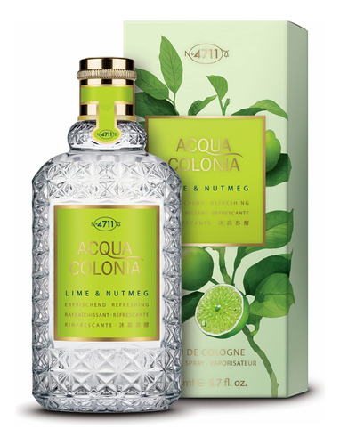 Perfume 4711 Acqua Colonia Lime & Nutmeg Eau De Cologne 170m