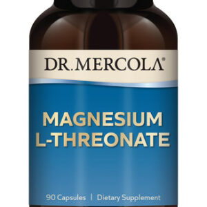 L-treonato De Magnésio Dr. Mercola 2000mg 90 Cápsulas
