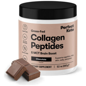 Peptídeos De Colágeno, Proteína Em Pó, Chocolate Keto Perfei