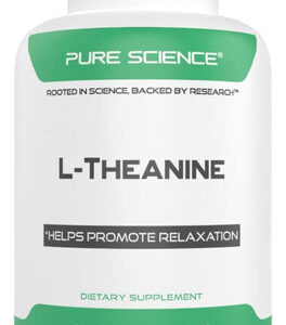 Suplemento Pure Science L-teanina 400 Mg 50 Cápsulas Veganas