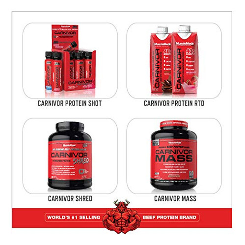 Suplemento Proteico Musclemeds Carnivor Vanilla Caramel 1,77 - Imagem 7