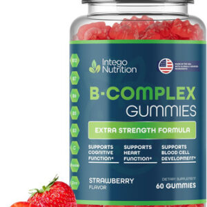 Gomas Do Complexo De Vitaminas B Intego Nutrition 60 Unidade