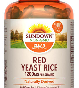 Suplemento: Cápsulas De Arroz Com Fermento Vermelho Sundown