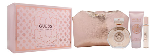 Conjunto De Presente Perfume Guess Bella Vita Rosa Para Mulh - Imagem 3