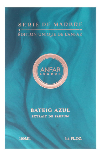 Perfume Anfar London Bateig Azul Extrait De Parfum 100ml Uni - Imagem 5