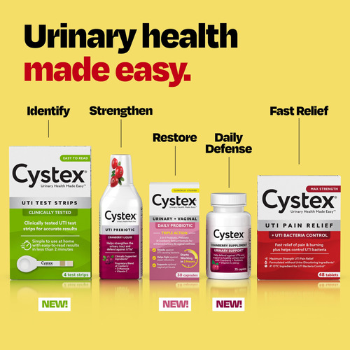 Suplemento Para Infecção Do Trato Urinário Cystex Cranberry - Imagem 5