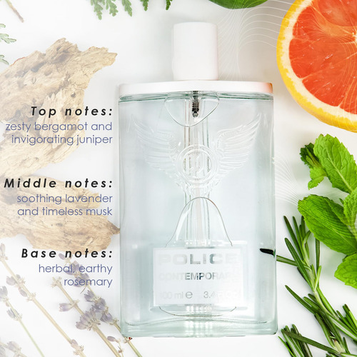 Perfume Police Contemporary Edt 100ml Para Homens - Imagem 2