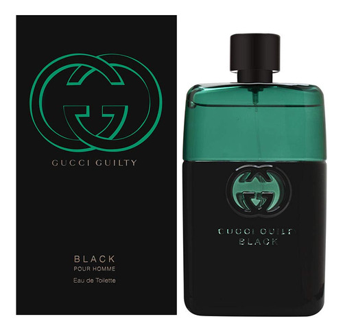 Perfume Gucci Guilty Black Eau De Toilette 90ml Para Homens
