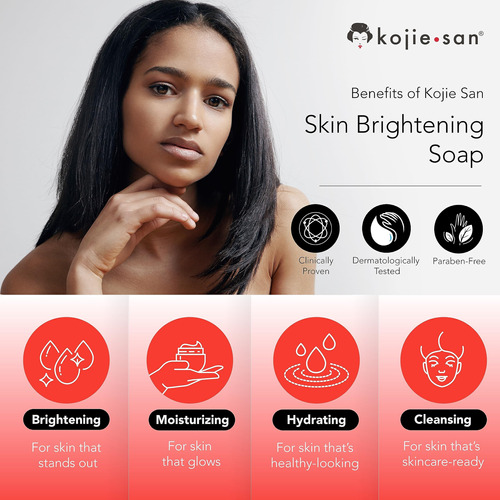 Sabonete Kojie San, Clareador Facial E Corporal Com Ácido Kó - Imagem 6