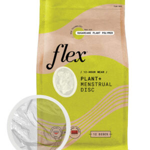Disco Menstrual Flex Plant Plus Disc Material À Base De Plan