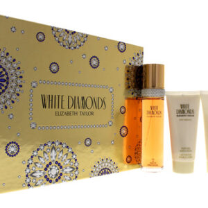 Conjunto De Presentes Perfume Elizabeth Taylor White Diamond