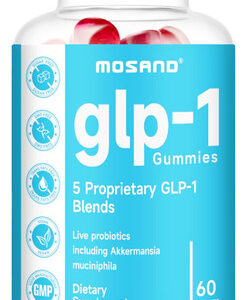 Suplemento Gomas Probióticas Mosand Glp-1 Sabor Morango