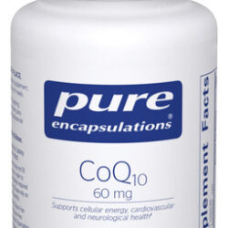 Suplemento Pure Encapsulations Coq10 60mg W/ 120 Cápsulas